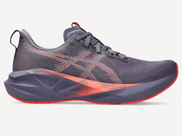 Кроссовки NOVABLAST 5 M (RU 45.5 EU 46.5 US 12 СМ 29.5; greyish purple/coral reef )